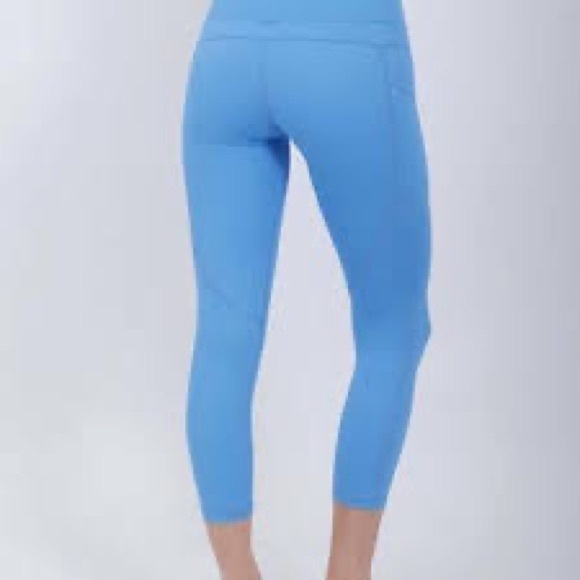 NWT ZYIA Blue Steel Light n’ Tight Leggings - XS - Picture 2 of 3